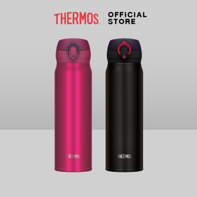 Thermos® JNL-602 Ultra-Light One-Push Tumbler (กระติกน้ำแบบปุ่มกดปุ่มเดียว) (600ml) เก็บความร้อน เก็บความเย็น กระติกสูญญากาศ