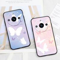 KOSLAM Dream เคสโทรศัพท์ผีเสื้อสีไล่ระดับสีสำหรับ Realme 11 4G 5G 11 Pro 11 Pro + C53 C55 C33 C35 C30 C30s C31 C25Y C21Y C25s C21 C20 C15 C11 C12 C17 Realme 10 5G 4G 10 Pro 9i 4G 5G 9 Pro + 8i 7i Narzo 50i ดีไซน์ใหม่เคสทีพียูนิ่ม