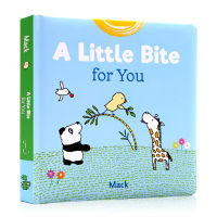 Give you a little bite of the original English picture book a little bit for you childrens English Enlightenment cognition picture book parent-child bedtime books story books friendship sharing warm and lovely painting style hardcover Mack works