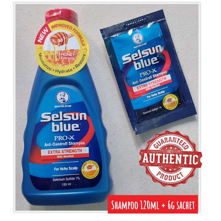 Selsun Blue Pro X Anti Dandruff Shampoo Dandruff Treatment Selenium Sulfide Medicated 7980