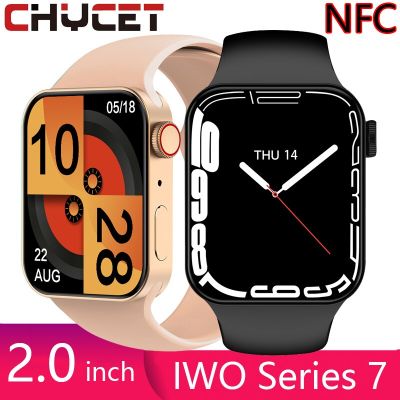 ZZOOI NFC Smart Watch 7 Series 2023 Smartwatch Men Women 2.0 Inch Wireless Charge Bluetooth Call Clock Sports Fitness Tracker Watches