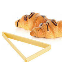 yizhuoliang DIY สามเหลี่ยมเค้กแม่พิมพ์คุกกี้ Croissant Maker บิสกิตแม่พิมพ์ตัดเครื่องมืออบ