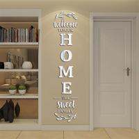 3D Mirror Wall Stickers English Letters Home Family Acrylic Mirror Wall Decals DIY Removable Mirror Wall Stickers for Home Decor Wall Stickers  Decals