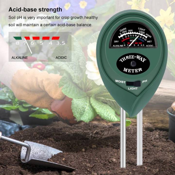 เครื่องวัดคุณภาพดิน-3-in-1-เครื่องวัดค่า-ph-วัดกรด-ด่างในดิน-วัดแสง-วัดความชื้น-สำหรับปลูกพืช-soil-meter