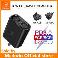 【100%-New】 Daroghawala เครื่องชาร์จ USB PD 30W PD 3 In 1ปลั๊ก EU UK อะแดปเตอร์ติดผนังเดินทาง PD 3.0 QC 3.0 Fcp/scp สำหรับ Macbook 13 12 11 Pro Max 5A CH-560ชาร์จเร็ว