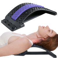 Magic Back Massager Stretcher Neck Stretch Tools Equipment Massage Cervical Pillow Fitness Lumbar Spine Support Pain Relief