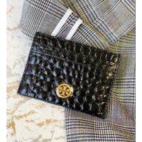 Tory Burch Robinson Embassod Card Case