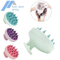 Silicone Shampoo Brush Head Scalp Massage Comb Hair Washing Comb Body Massage Brush Bath Shower Brush Salon Hairdressing Tool Showerheads