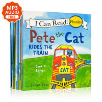 12 หนังสือ หนังสือเด็กภาษาอังกฤษ I Can Read The Pete Cat English Books for Kids Story Book Bed Time Reading Book English Learning Book Picture Book for Kids Toddler Beginning Readers หนังสือภาษาอังกฤษ หนังสือนิทานภาษาอังกฤษสำหรับเด็ก นิทานภาษาอังกฤษ