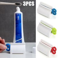 3PCS Multi-functional Toothpaste Squeeze Household Tube Clip-on Facial Cleanser Squeezers Press Bathroom Toothpaste Dispenser