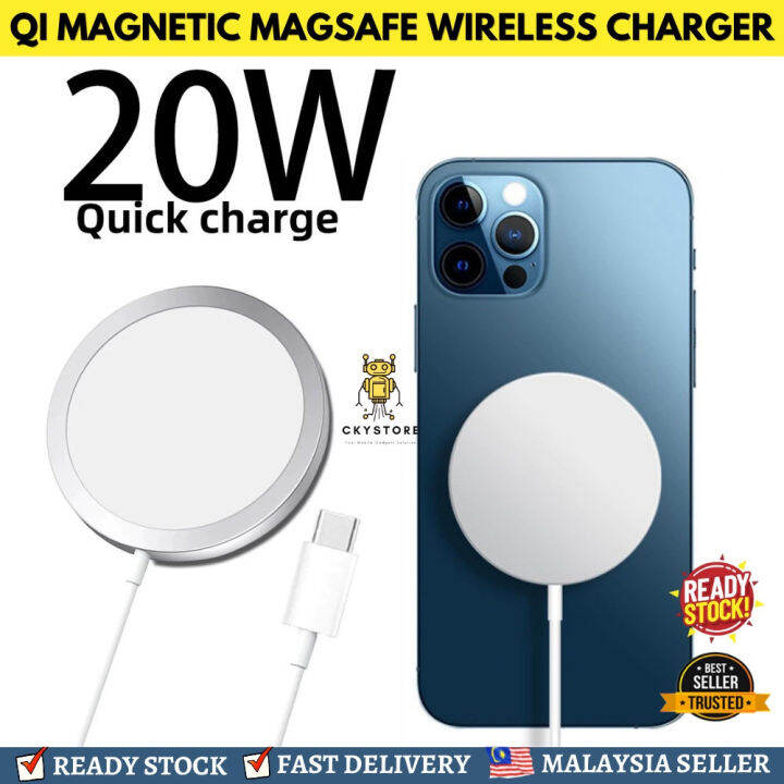 20W Qi Magsafe Wireless Charger Lazada