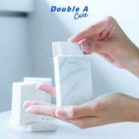 Double A Care เพียว &amp; พรีเมียมทิชชู หนา 3 ชั้น แบบมินิพอกเก็ต 10 แผ่น/ชิ้น ( แพ็ค 12 ชิ้น )