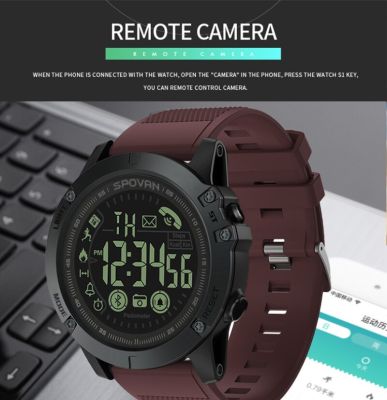 ZZOOI RYRA Mens Smart Sport Watch Calorie Pedometer Fashion Watches Men 50M Waterproof Digital Clock Wristwatch