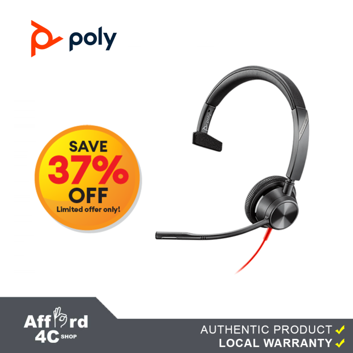 Poly blackwire online 3315