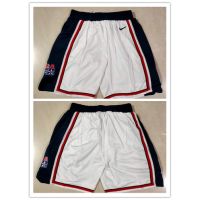 Nba Shorts Usa White Basketball Shorts