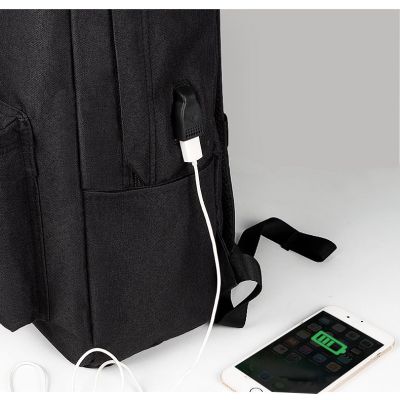Baona กระเป๋าเป้สะพายหลังกระเป๋าใส่แล็ปท็อปขนาด 13-15.6 นิ้วพร้อมช่องชาร์จ Usb
