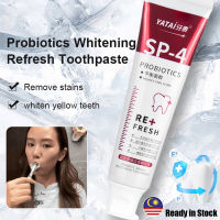 [สิ่งดีๆมาแบ่งปัน] YATAI SP-4 ยาสีฟันไวท์เทนนิ่ง และ ยาสีฟันโปรไบโอติก ยาสีฟันไวท์เทนนิ่ง ขจัดคราบพลัค