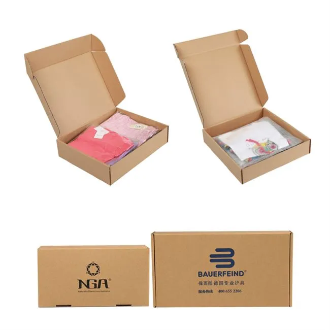 Clothing packing box, cardboard box, oversized square, rectangular flat
