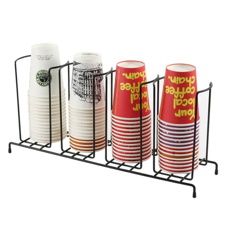 Coffee shop, tea shop, coffee shop, paper cup holder, disposable cups