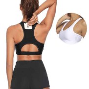 Cloud Hide Women XS-XL Sports Bra Phone Pocket Fitness Yoga Tank Crop Top  Gym Workout Underwear HOT Girl Running Shirt Plus Size
