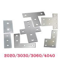 1pcs Angle Connector Aluminum Mount Plate L-Shaped T-Shaped 2020/3030/4040 Aluminum Profile Angle Connecting Piece Right Angle Hand Tool Parts Accesso