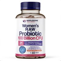 พร้อมส่ง WHOLESOLE WELLNESS Women’s Raw Probiotics 100 Billion CFU