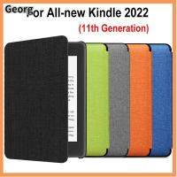 GEORG ใหม่ทั้งหมด ปลุกอัตโนมัติ/หลับ ปลอก e-reader หนังพียู 6นิ้วค่ะ เคส Folio ฝาปิดอัจฉริยะ