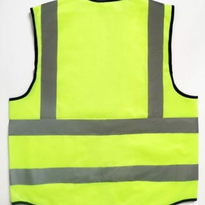 Reflective Vest Construction Site Safety Coat Traffic Greening Fluorescent Clothes and Coat Reflective Waistcoat