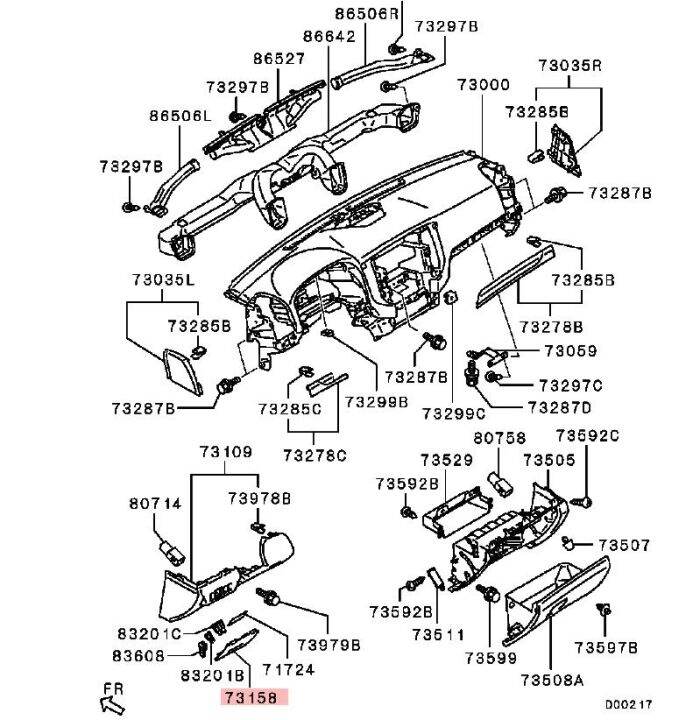 yf-1-piece-instrument-panel-left-lower-cover-4th-fuse-motero-v93-v97-small-8002a448xa