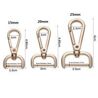‘；【。 Hot Detachable Metal Trigger Clip Keychain Buckles Snap Hook Screw Leather Craft Strap Buckle Belt Hardware Bag Part Accessories