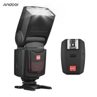 Andoer DF-403 Universal On-Camera Flash Speedlite 2.4G Wireless Trigger Transmitter W Hot Shoe สำหรับ Canon Nikon DSLR Camera