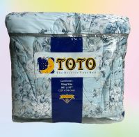 TOTO (16 ลาย)?ผ้าห่มนวมแยกขาย?มีหลายขนาดให้เลือก (ขนาด 6ฟุต 5ฟุต 3.5ฟุต)  ยี่ห้อโตโต ?ของแท้100%?ลายทั่วไป ดอกไม้ สก๊อต No.1260