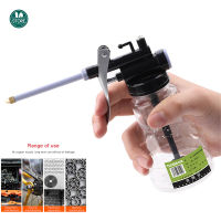 Hardware tools transparent oil tank 250ml plastic hose refueling pot oiler gadget