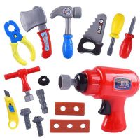 Children Toys Kids Tool Set Simulation Pretend Play Toys Role Play Screwdriver Drill Toys for Toddlers Boys Girls 3 Years Old +