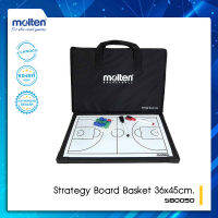 MOLTEN กระดานวางแผน MOT StrategyBoardBasket tw 36x45cm. SB0050 (1750)