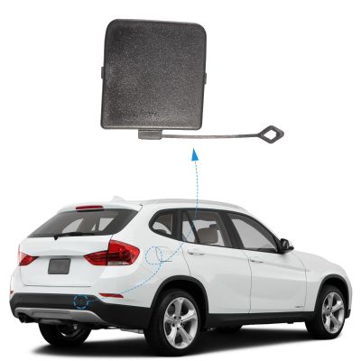 【CW】☊  Rear Tow Cover Cap Towing X1 E84 Accessories 2013 2014 2015 51127303815 51127303816