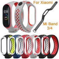 สายรัดข้อมือซิลิโคนสำหรับ Xiaomi Mi Band 4 /3,สายรัดข้อมือสำหรับ Xiaomi MiBand 3 4 Miband