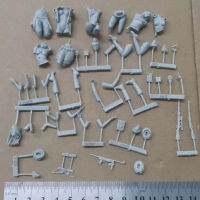 135 Scale ทหารที่สวยงาม5คนไม่มีถังเรซิ่นตัวเลข Unassembled และ Unpainted Model Kit ของเล่นจัดส่งฟรี