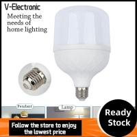 V-ELECTRONIC 5W-60W ค่ะ หลอดไฟแอลอีดี แสงกลางวันสีขาว E27 โคมไฟติดเพดาน แบบพกพาได้ เครื่องใช้ในบ้าน ไฟส่องสว่าง LED โรงงานผลิตเอง