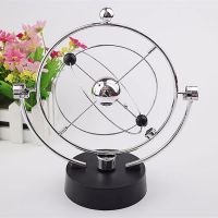 Newton Pendulum Ball Balance Ball หมุน Perual Motion เด็กลูกตุ้มของเล่นฟิสิกส์ Tumbler Craft ตกแต่งบ้าน