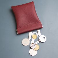 【CW】☂❅  Pu Leather Coin Purse Men Small Short Wallet Money  Change Earbuds Credit Card Holder for Kids