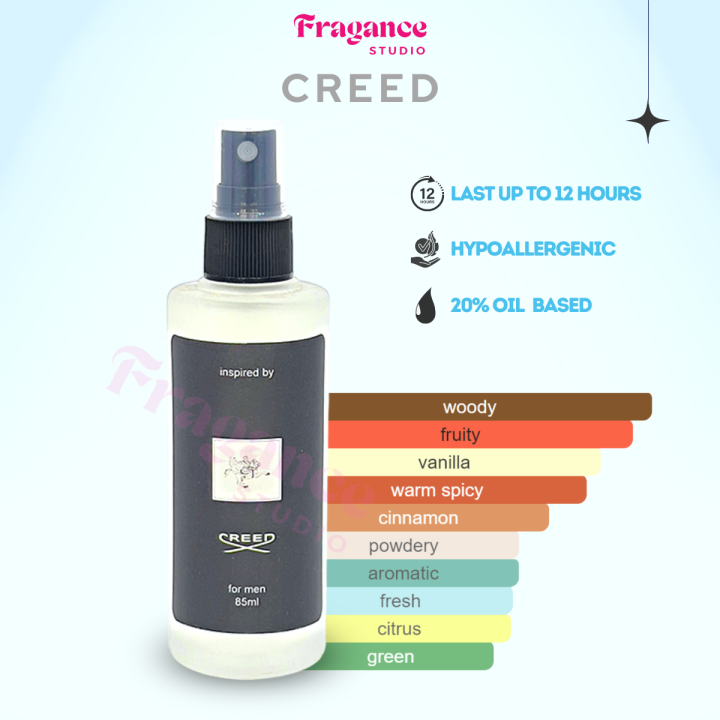 Creed Perfume Long Lasting Perfume Fragrance for Men (85ML Oil Based