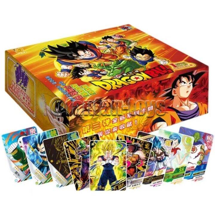 ไพ่ดราก้อนบอล5-25-50ชิ้นการ์ดลูกชายโกคูไซย่า-vegeta-tcg-การ์ดสะสมการซื้อขายหายากอะนิเมะเกมต่อสู้สำหรับของเล่นของขวัญสำหรับเด็ก