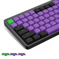 144 Key Low Profile Keycap Crown Purple Mecha-01 PBT Keycap For Gateron Cheery MX Mechanical Keyboard With Work US And UK Layout