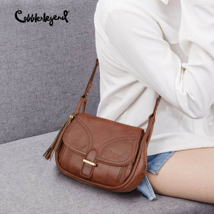 cobbler-legend-vintage-brand-original-women-s-bag-women-s-vintage-saddle-bag-leather-shoulder-bag-women-s-crossbody-bag-กระเป๋า