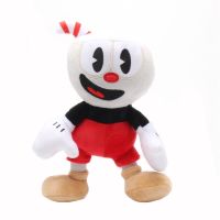 1Pc 25ซม. เกม Cuphead Plush ของเล่น Mugman The Devil Legendary Chalice Plush ตุ๊กตาตุ๊กตาตุ๊กตา Peluche สำหรับเด็กคริสต์มาสของขวัญ