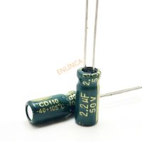 50V 2.2UF 5*11 high frequency low impedance aluminum electrolytic capacitor 2.2uf 50v 20% Electrical Circuitry Parts