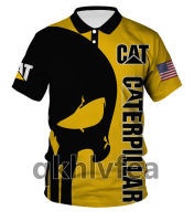 2023 Fashion New Caterpillar 3D All Over Printed polo Shirts For Men And Women 27（Contact the seller, free customization）