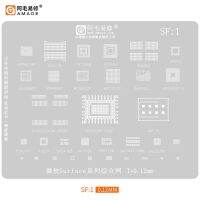 SF1 BGA Reballing Stencil สำหรับ Sur แท็บเล็ตโน๊ตบุ๊ค SSDPEBKF128G7 QCA6174A IT8528VG GP213 X026B601 WCSAX201 WIFI IC