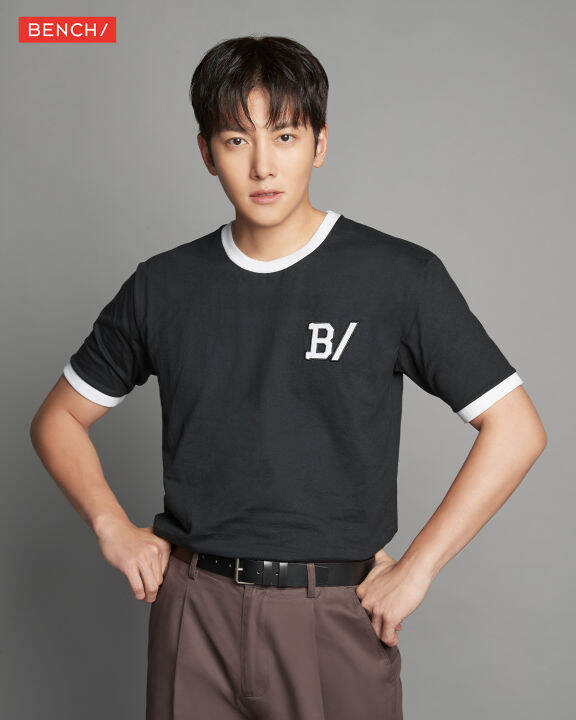 BENCH BOT2941 Bench x Ji Chang Wook Men's Classic Tee Lazada PH